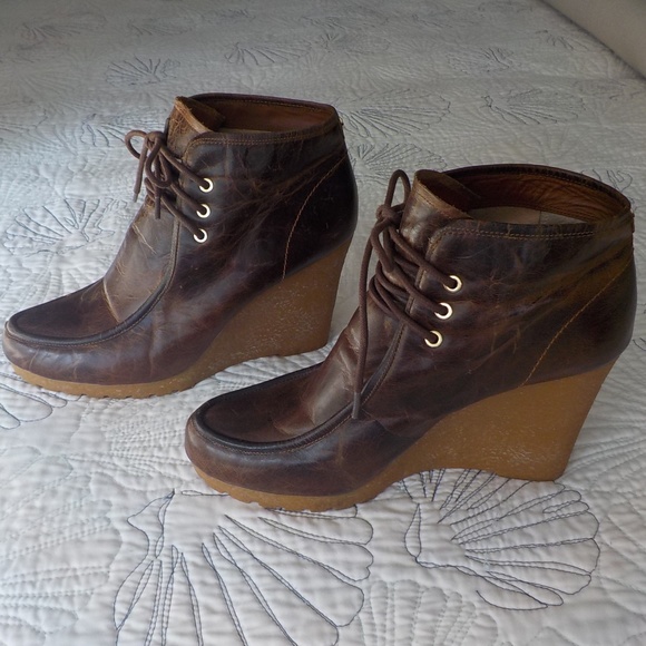 Michael Kors Shoes - MICHAEL KORS Leather Ankle Boots
